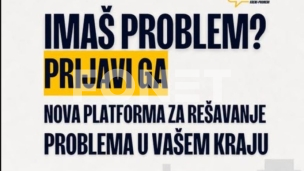Ulica na Karaburmi tone